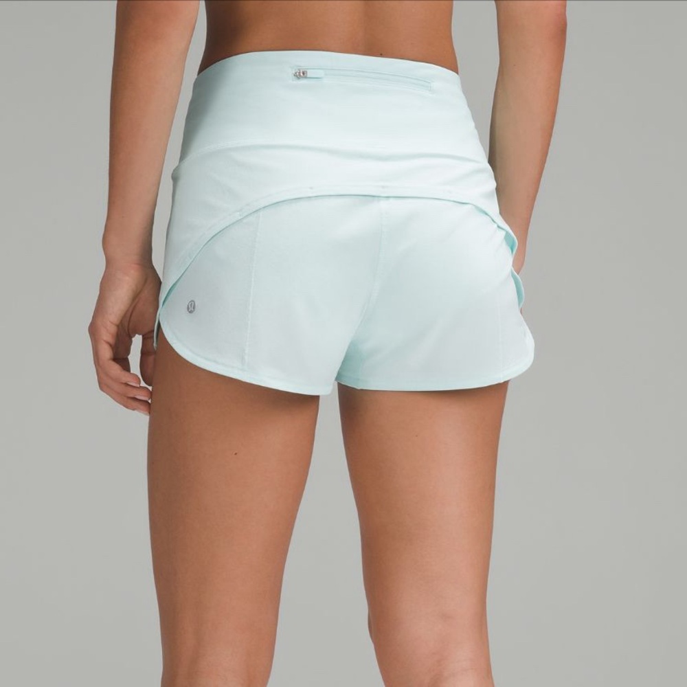 Lululemon Speed Up High Rise Short Lined 2.5 in hot pink